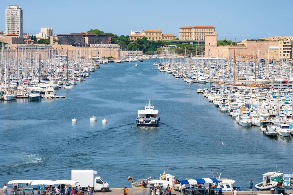 10Can Appartement Vieux Port - 12 Pers Max Marseille Exteriör bild